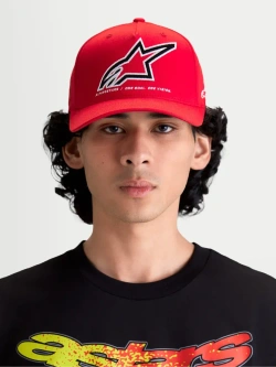 Czapka z daszkiem Alpinestars Lineout czerwona