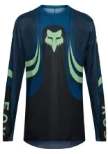 Bluza enduro Fox 180 Draft czarno-niebieska