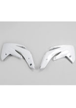 Osłony chłodnicy UFO do Hondy CRF 150R (07-) białe