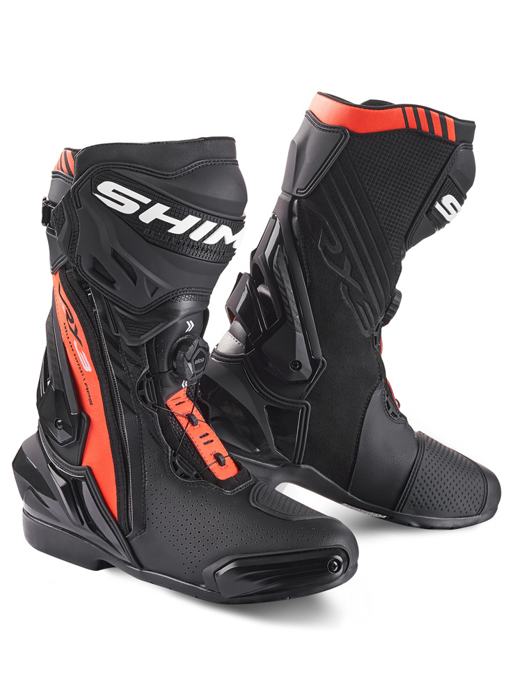 Buty motocyklowe Shima VRX-3 czarno-czerwone