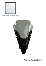 Szyba motocyklowa MRA Racing "R" Yamaha YZF R 1 (04-06) przeźroczysta