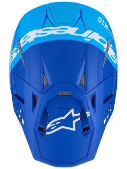 Kask enduro Alpinestars MX Supertech M10 Flood niebiesko-czarny