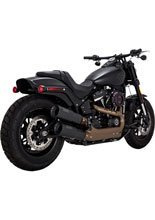 Tłumiki Vance & Hines Hi-Output Harley Davidson Softail Fat Bob 1750 (18-19)/ 1868 (18-23) czarny
