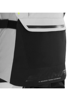Kurtka motocyklowa tekstylna Shima Hero 3.0 G2 szaro-fluo żółta