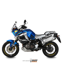 Tłumik motocyklowy Slip-On Line (Speed Edge) MIVV do Yamaha XTZ1200 Super Tenere (10-20) srebrny