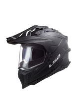 Kask integralny LS2 MX701 Explorer HPFC Solid czarny matowy