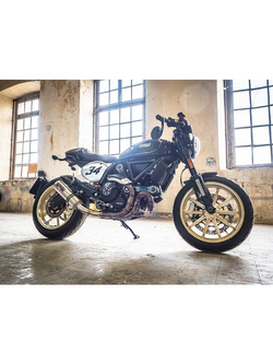 Tłumik G.P.R M3 Titanium Natural [Slip-On, Titanium] - Ducati Scrambler 800 [15-16]