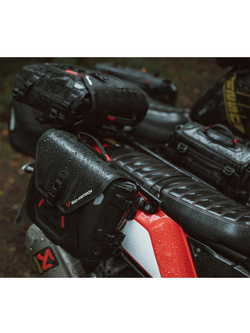 Sakwy wodoodporne SysBag WP S/S SW-MOTECH + stelaże SLC do Ducati Monster 821 (17-) [pojemność: 2 x 12-16L]