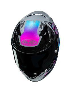 Kask integralny HJC RPHA 12 Kate czarno-szaro-fioletowy