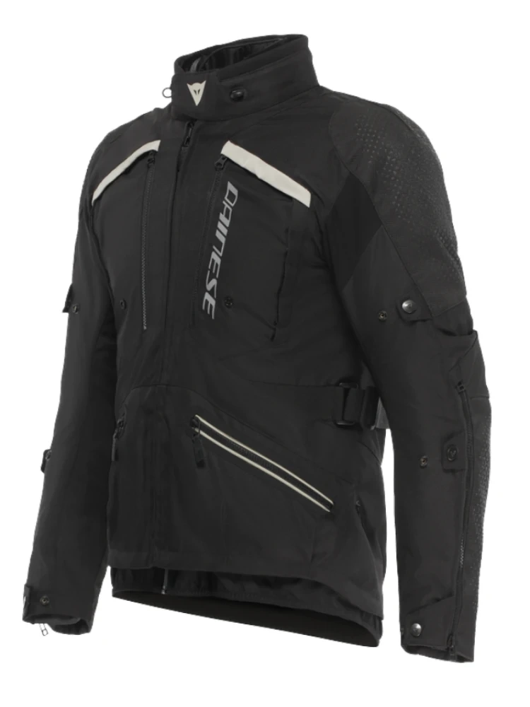 Kurtka motocyklowa tekstylna Dainese Gullfoss D-Dry czarno-szara