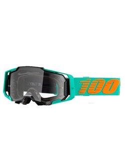 Gogle motocyklowe 100% Armega błękitno-czarne