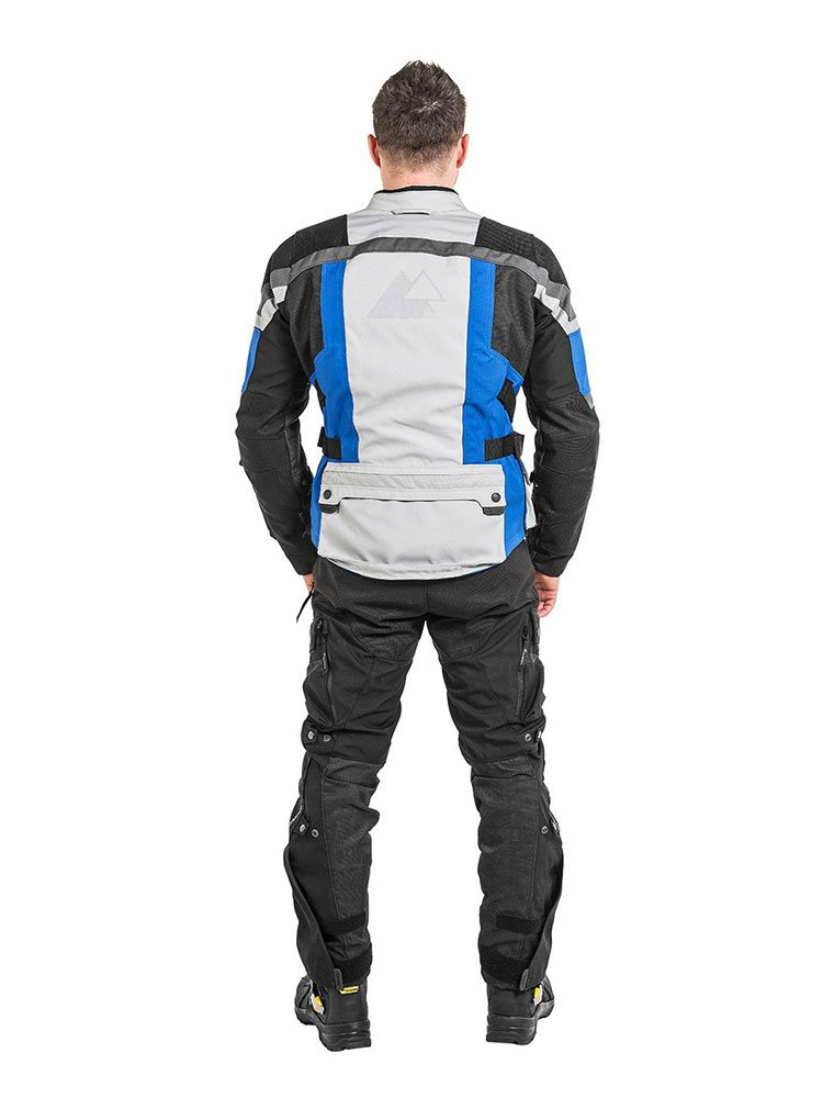 Kurtka motocyklowa tekstylna Touratech Companero Summer Traveller niebieska