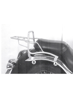 Rurowy stelaż centralny Hepco&Becker Kawasaki VN 900 Classic / 900 Custom / Vulcan [06-17]