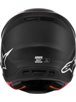 Kask enduro Alpinestars SM7 Blaster Solid czarny matowy