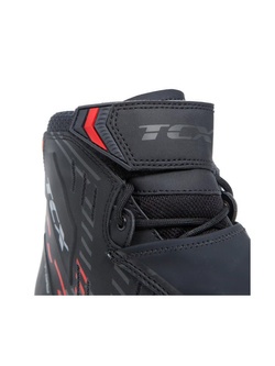 Buty motocyklowe TCX R04D Waterproof czarno-czerwone