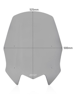 Szyba do skutera WRS Touring Yamaha T-Max 560 (22-24) przyciemniana