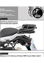 Stelaż pod kufer centralny Hepco&Becker AluRack BMW S 1000 XR [15-19]