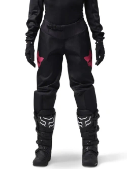 Spodnie cross damskie Fox 180 Blackout czarno-fioletowe