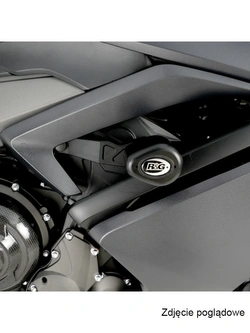 Crash pady Aero R&G Racing Triumph Daytona 660 (24-) białe