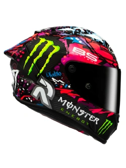Kask integralny HJC RPHA 1 V2 Carbon Funky Diablo czarno-czerwony