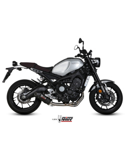 Pełny układ wydechowy (Oval) MIVV do Yamaha XSR 900 (16-20) carbon