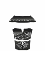 Tankpad Onedesign BMW R 1300 GS ADV (25) róża wiatrów