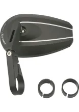 Lusterko motocyklowe krótkie Daytona D-Mirror-6 Type-U do montażu na końcu manetki czarne [adapter]