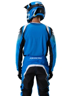 Bluza enduro Fox 180 Frame czarno-biało-niebieska