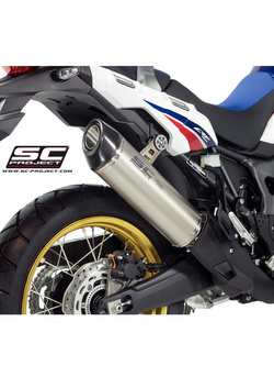 Tłumik Owalny SC-Project do Honda CRF1000L AFRICA TWIN [15-17]