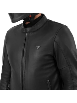 Kurtka motocyklowa skórzana Shima Hunter 3.0 czarna
