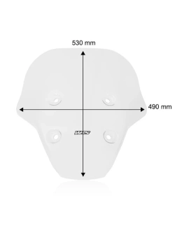 Szyba motocyklowa WRS Caponord Moto Guzzi Stelvio 1000 (24-) przezroczysta