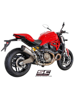 Tłumik SC-Project Conic Titanium + Carbon (Slip on) - Ducati Monster 821 [14-17]