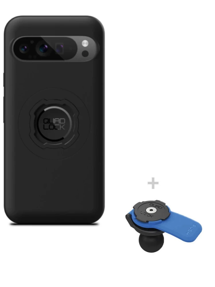 Zestaw: etui MAG na telefon Google Pixel 9 Pro XL (magnetyczne) + uchwyt kulowy Quad Lock k
