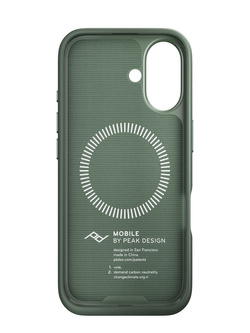 Etui Peak Design Mobile Everyday Fabric do smartfona iPhone 16 zielone