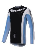 Bluza cross Alpinestars MX Techstar Melt czarno-niebieska