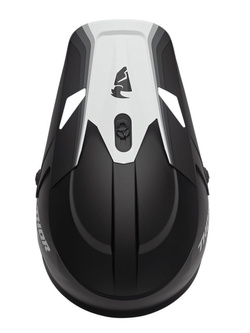 Kask enduro Thor Sector Runner MIPS czarno-biały mat