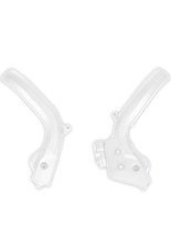 Osłony ramy UFO do Husqvarna TC 125/300 (16-18), TC 250 (17-18), TE-TX 125/250/300 (17-19), FC 250/350/450 (16-18), FE 250/350/450/501 (17-19) białe
