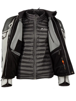 Kurtka motocyklowa tekstylna Klim Kodiak szara