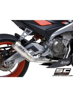 Pełny układ wydechowy SC-Project CR-T Aprilia Tuono 660 (21-) włókno węglowe