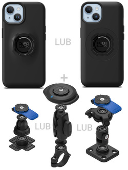Zestaw 360 Quad Lock: etui na telefon iPhone 14 oraz wybrane komponenty