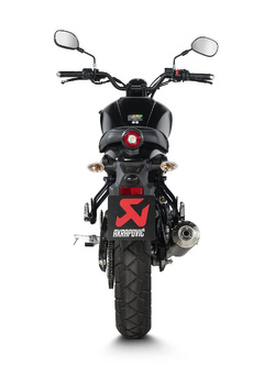 Pełny układ wydechowy Akrapović Yamaha XSR 125 (22-24) [Racing Line, Titanium]