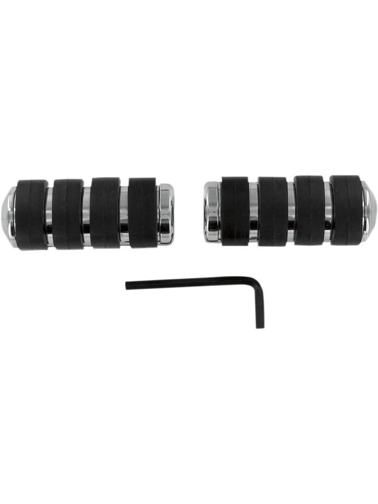 Podnóżki motocyklowe Large ISO + adaptery 8803 Kuryakyn do Honda (wybrane modele VT)