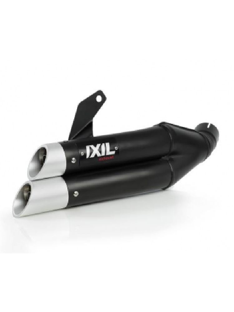 Tłumik motocyklowy IXIL L3XB Hyosung GD 250 EXIV (13-16) czarny