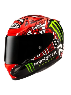 Kask integralny HJC RPHA 12 Quartararo Replica 2 czerwono-czarny