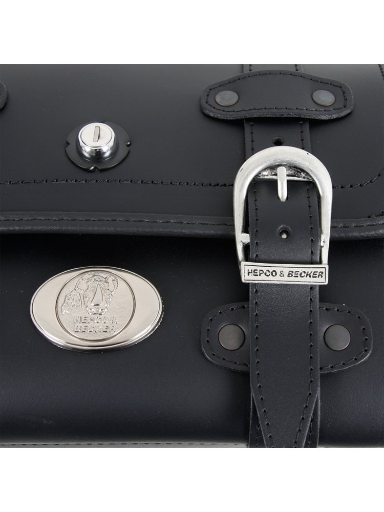 Torba skórzana na tył Buffalo Hepco&Becker o pojemności 25 litrów