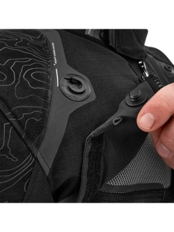 Kurtka motocyklowa tekstylna Shima Tracker czarna