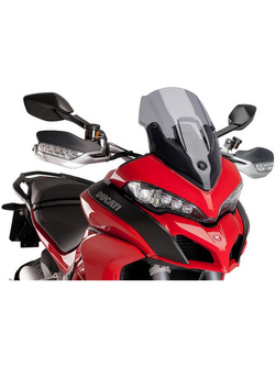 Szyba sportowa do Ducati Multistrada 1200/S/Pikes Peak/Enduro / Multistrada 950/1260/S / S D-Air/ Pikes Peak / V2 lekko przyciemniana