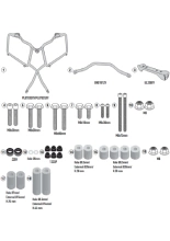 Stelaż kufrów bocznych Monokey, Retro-Fit GIVI Benelli TRK 502 (17-)