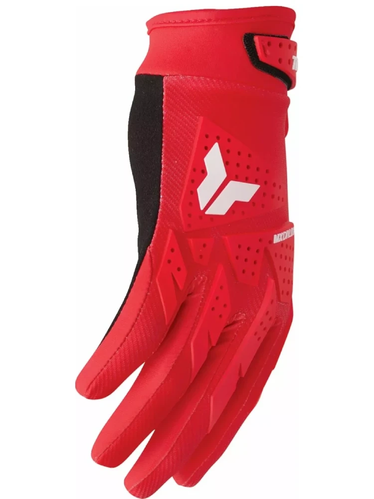 Rękawice cross Thor Launchmode XP czerwone