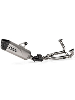 Układ wydechowy bez tłumika Akrapović BMW R 1250 R (19-24)/ R 1250 RS/ RT/ GS/ Adventure (19-23) stal nierdzewna